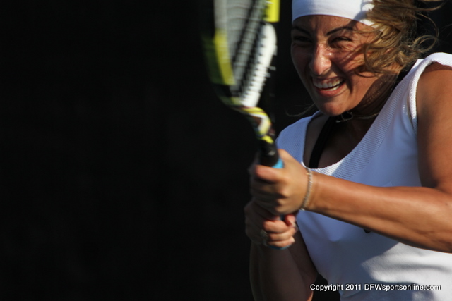 Aravane Rezai at the 2011 Texas Tennis Open. Photo by George Walker for DFWsportsonline
